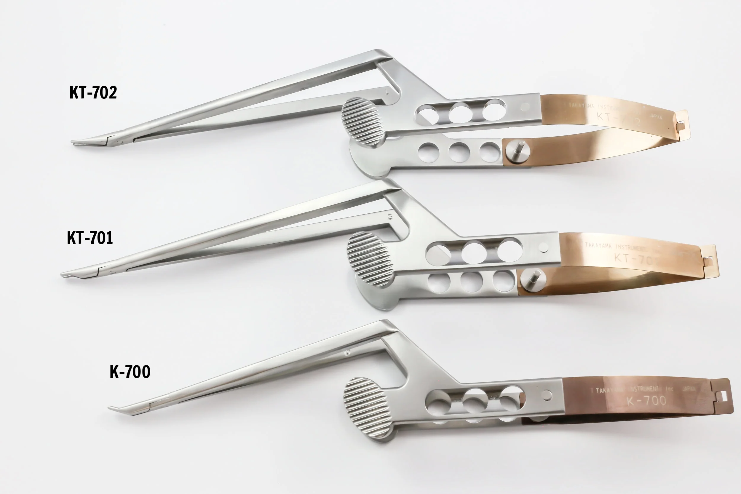 Micro Rongeur K-Bayonet, 200mm (90mm W.L.), Slightly Curved Tip